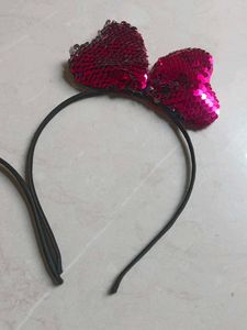Sparkly Sequin Bow Headbands