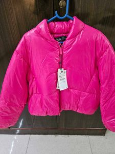 zara puffer jacket