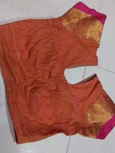 NewBlouse - MustardColor With PinkBorder NeverUsed
