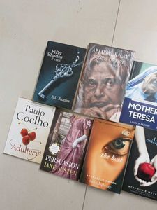 Assorted Fiction &amp; Biography Book Bundle