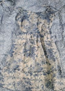 Floral Print Mini Dress