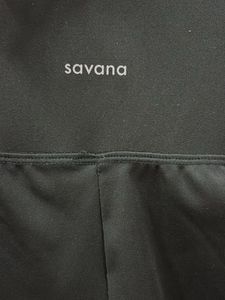 Black Flared Pants with White Stripes