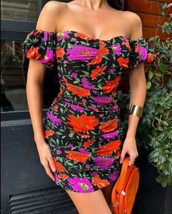 Zara Gathered Bustier Dress