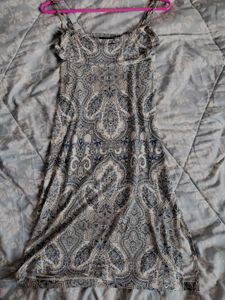 Boho Paisley Print Maxi Dress