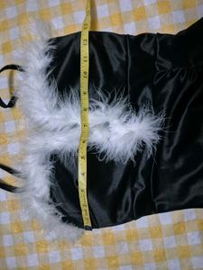 Sexy/hot Black Fur Dress (Party wear/goth)