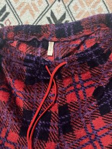 Zivame Cozy Plaid Pajama Set