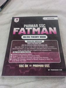 Parmar SSC Fatman GK/GS Theory Book