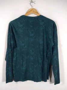 Urbano Fashion Green Printed T-shirt (Men's)
