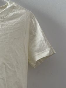 Cream Fringe T-Shirt