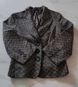 Chic Chevron Pattern Blazer 🆕 NWOT ❤️🫶🎉💥