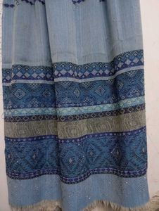 Blue and black hijab for girls.