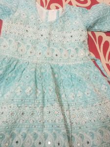 Beautiful Blue Ethnic Kurta Set