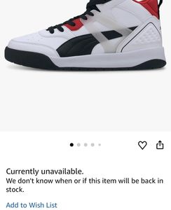 Puma Mens blackcourt Mid-Top Sneakers