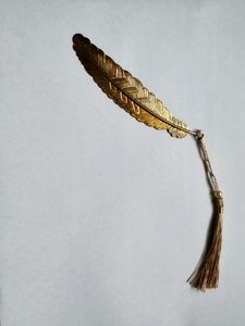 Vintage Feather Bookmark