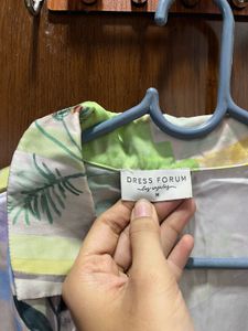Vibrant Tropical Print Pyjama Set