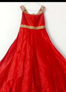 Stunning Red Embellished Gown