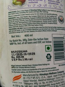 Himalaya Baby Lotion