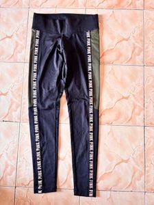 victoria’s secret Pink Leggings with Side Logo Det