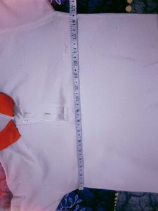 Stylish White Polo T-Shirt