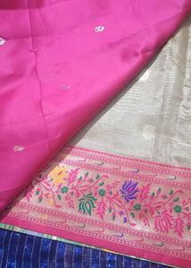 🆕️ Banarasi Bamboo Silk Paithani Saree