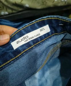 Flared Denim Jeans