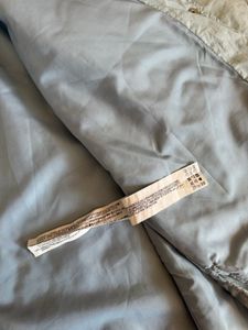 ZARA Light Blue Quilted Jacket
