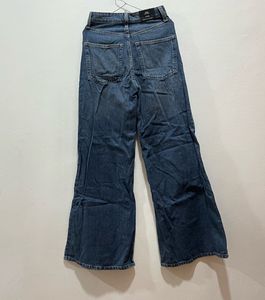 H&amp;M Wide Leg High Waist Bootcut Denim Jeans