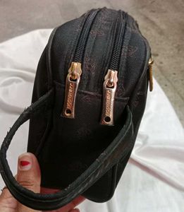 JJB BENSON Black Toiletry bag/cash bag