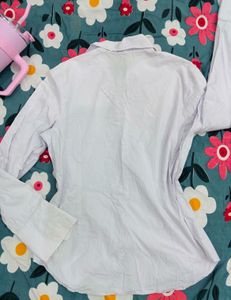 y2k lavender shirt