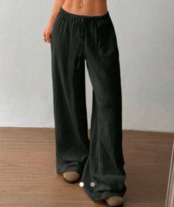 Black Linen Pants