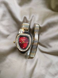 Elegant Bvlgari Serpenti Inspired Watch