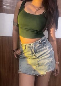 Denim Skirt