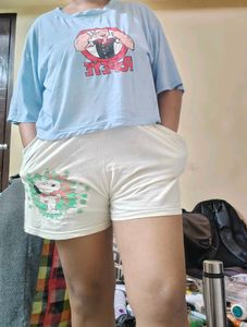 Popeye &amp; Snoopy Pajama Set