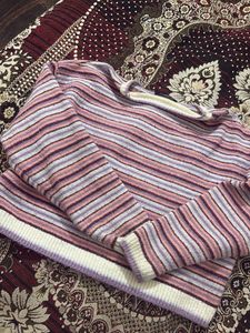 Striped Crew Neck Sweater