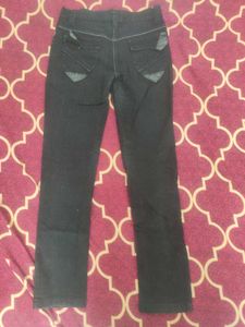 Stylish Black Denim Jeans