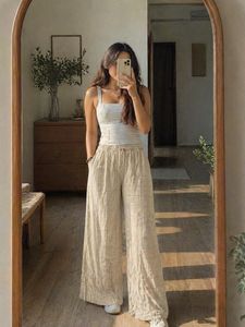 Boho Chic Wide Leg Pants