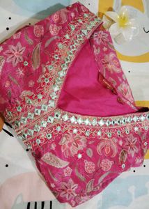 Beautiful Pink Floral Kurti