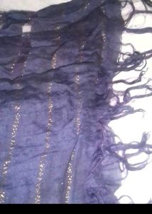 Sparkly Striped Scarf dupatta