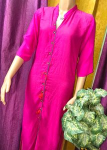 Vibrant Pink Kurta for Women