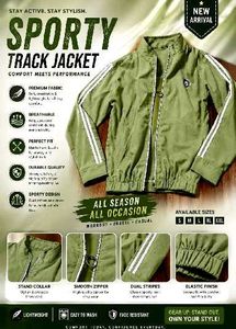 Green Track Jacket💗