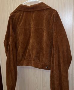 Vintage Cropped Corduroy Jacket