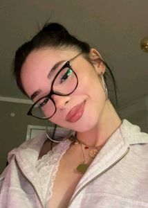 Stylish Black Cat-Eye Glasses