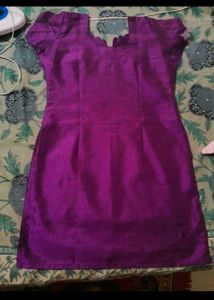 Elegant Purple Kurta