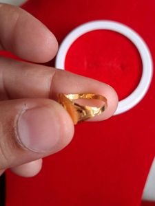 Gold Ring with Stone for kids