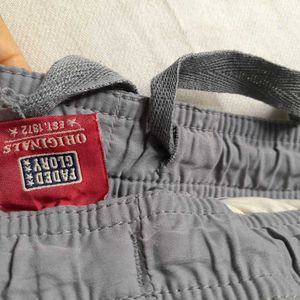 Grey Cargo Shorts