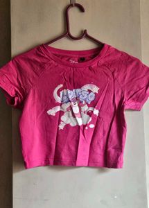 Cute Pink Graphic T-Shirt