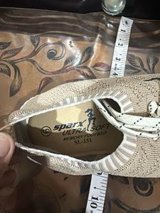 Sparx Women's Beige Sneakers
