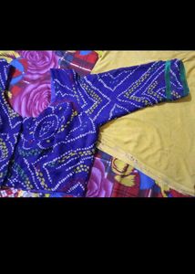 Traditional Bandhani Print Blouse