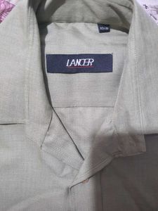 Men's Olive Green Casual Shirt
