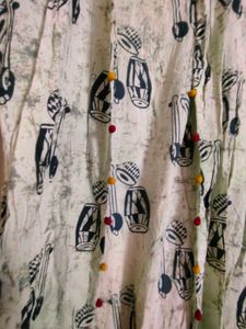 Stylish Printed Maxi Shrug